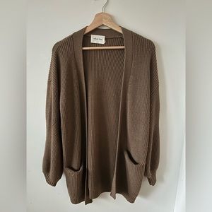 Aritzia Wilfred unwind wo cardigan